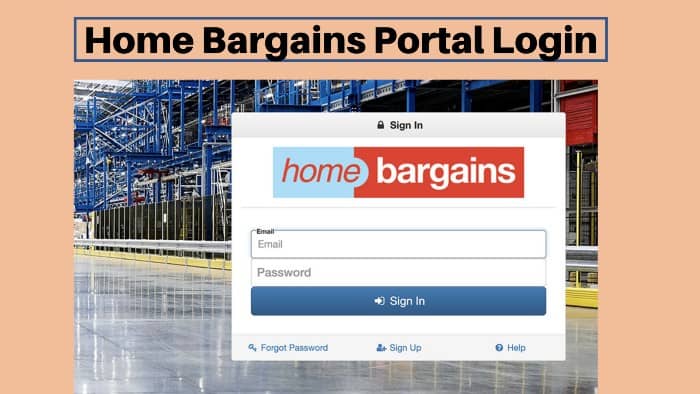 Home Bargains Portal-Login